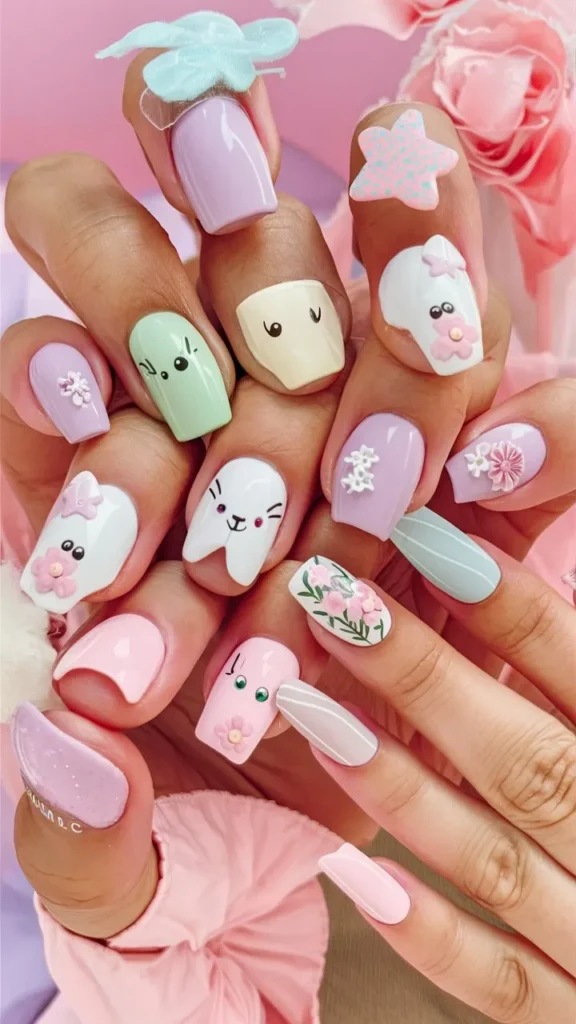 30+ Images of Cute Nails Ideas for Acrylics