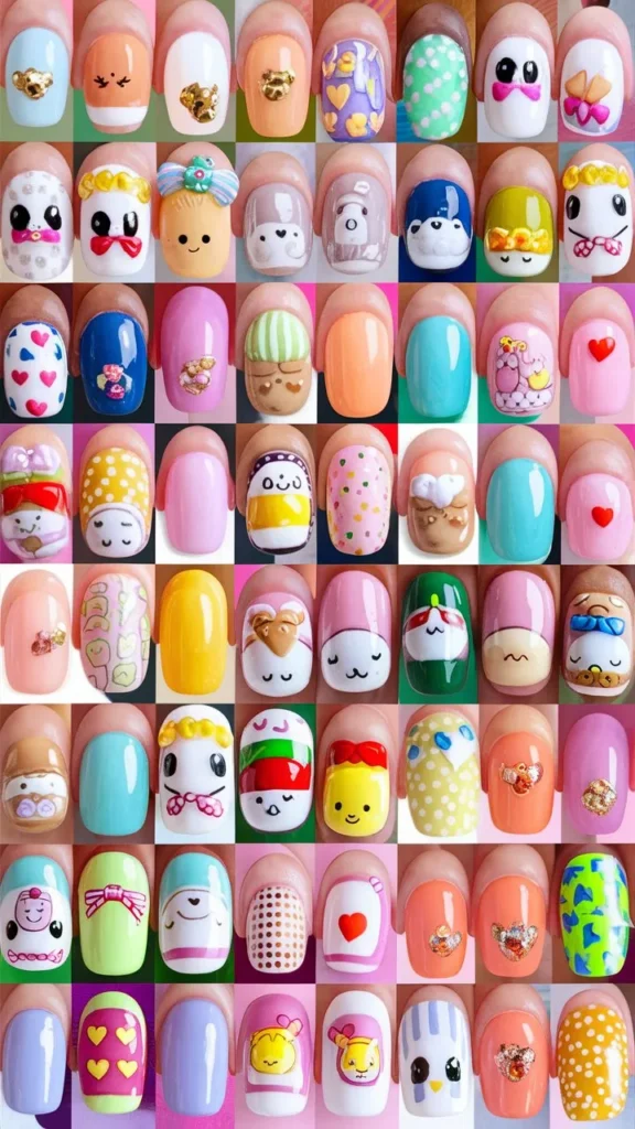 30+ Images of Cute Nails Ideas for Matching with Your Outfits