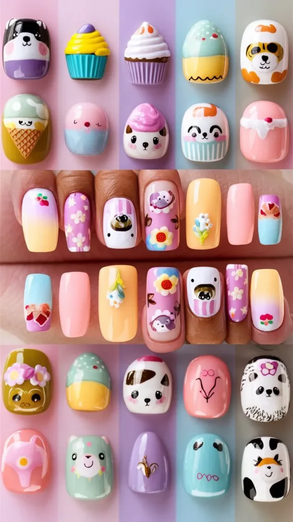 30+ Images of Cute Gel Nail Ideas