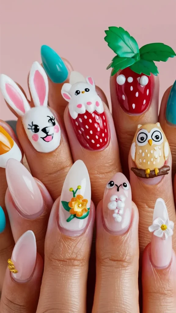 30+ Images of Cute Nails Ideas for Acrylics