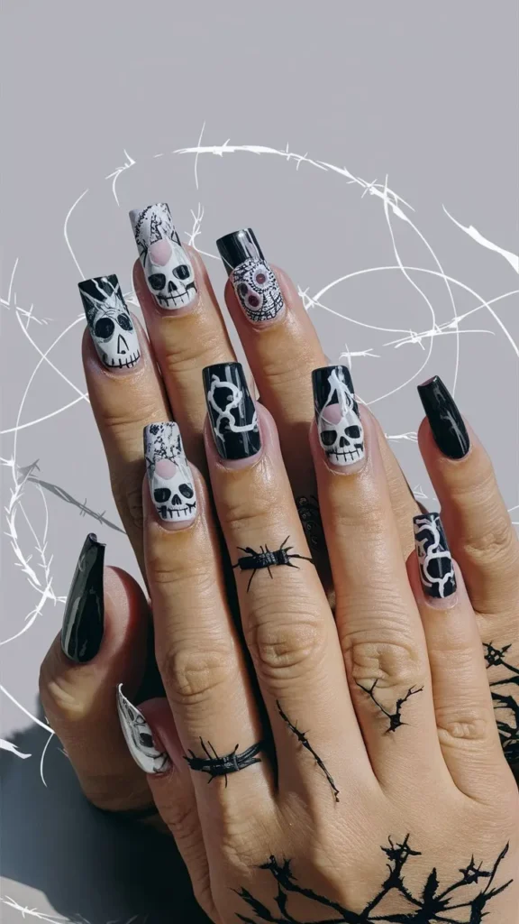 30+ Images of Cute Grunge Nail Ideas