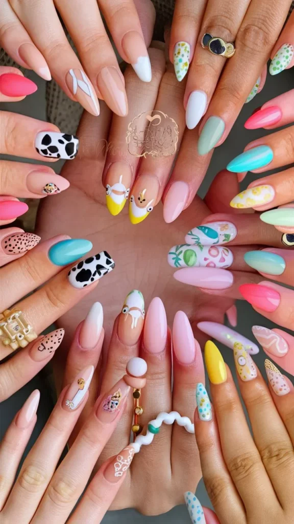 30+ Images of Cute Nails Ideas for Matching with Your Outfits