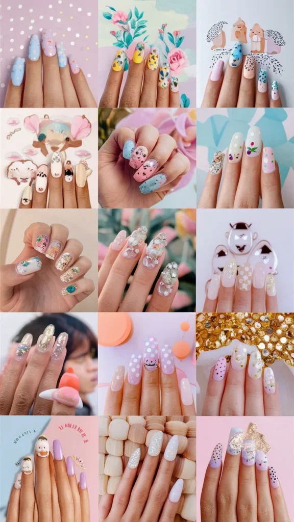 30+ Cute Nail Ideas to Spark Joy in Your Home Manicure