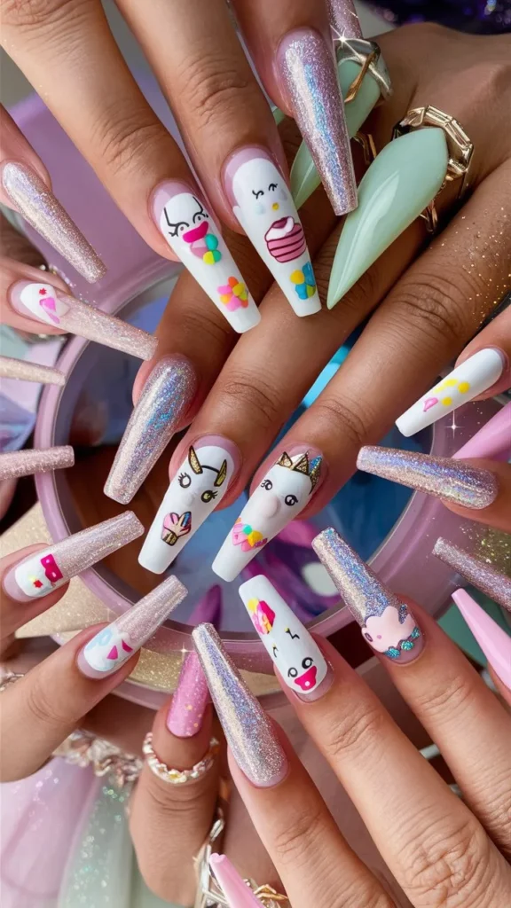 30+ Images of Cute Extra Long Nails Ideas for Bold and Beautiful Looks