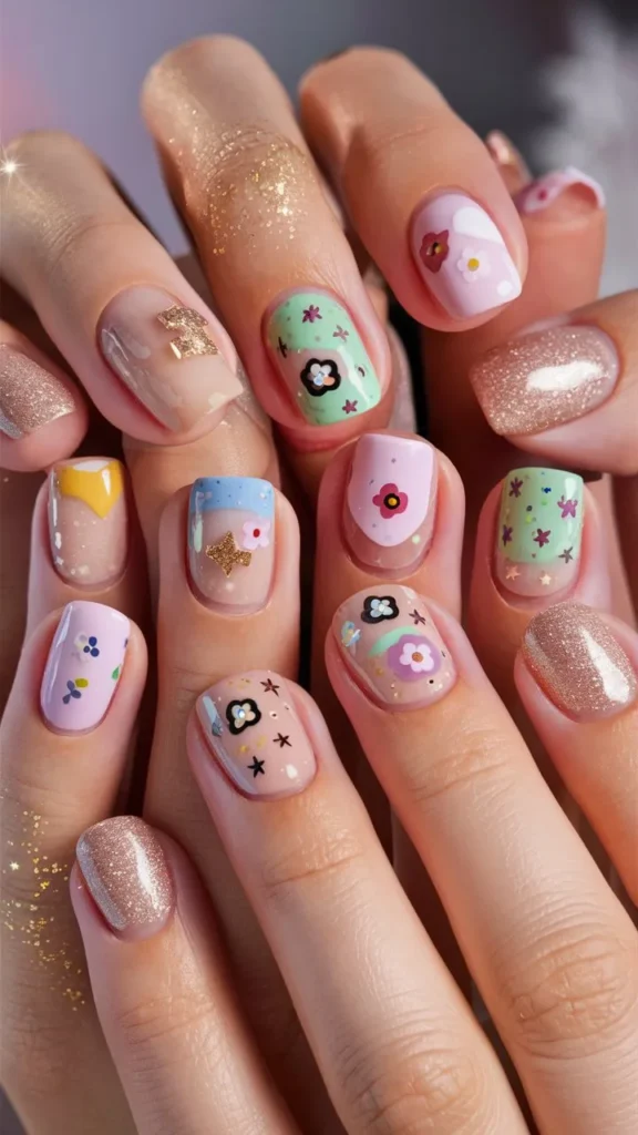 30+ Images of Cute Nail Ideas for School