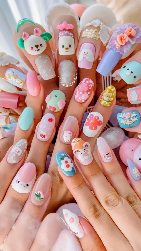 30+ Images of Cute Gel Nail Ideas