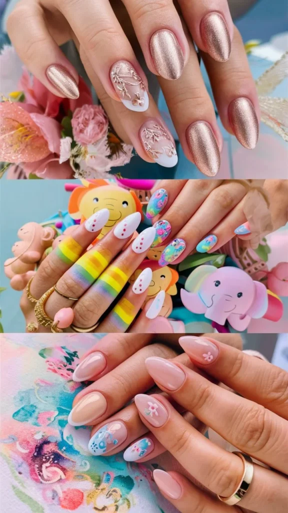 30+ Cute Nail Ideas to Spark Joy in Your Home Manicure