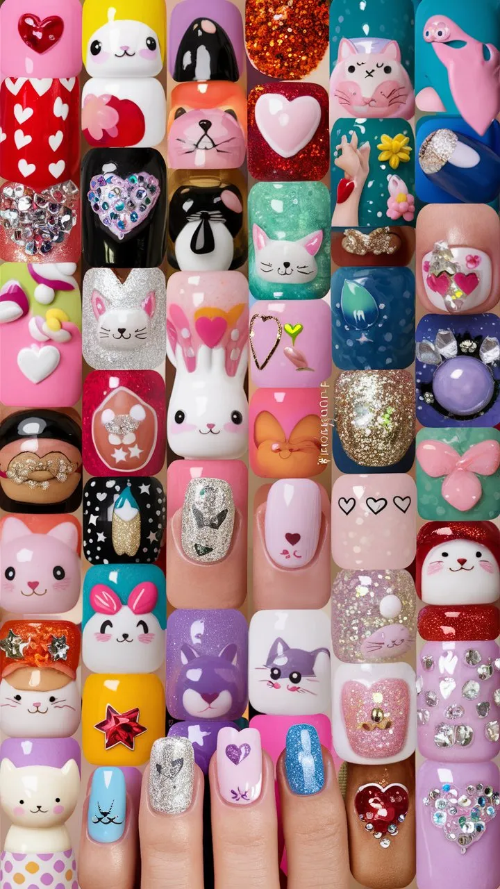 30+ Images of Cute Gel Nail Ideas