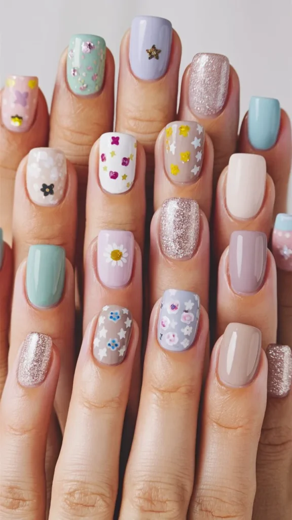 30+ Images of Cute Nail Ideas for School