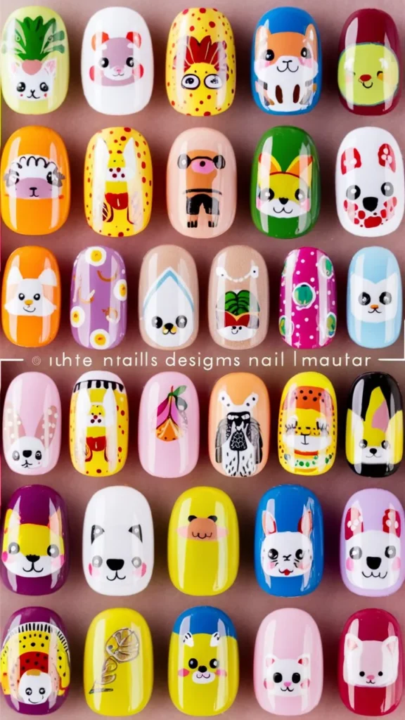 30+ Images of Cute Nails Ideas for Matching with Your Outfits