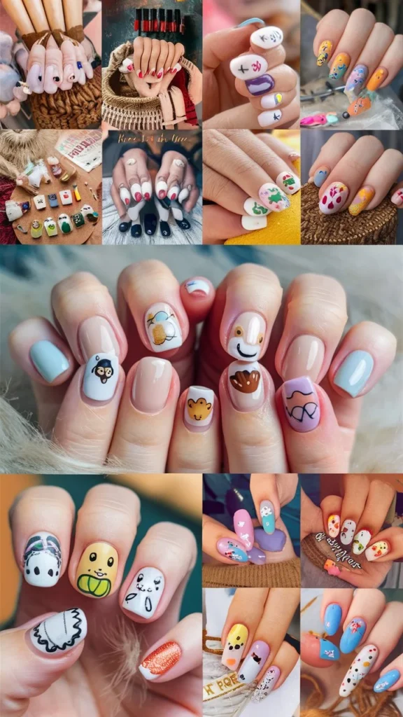 30+ Cute Nail Ideas to Spark Joy in Your Home Manicure