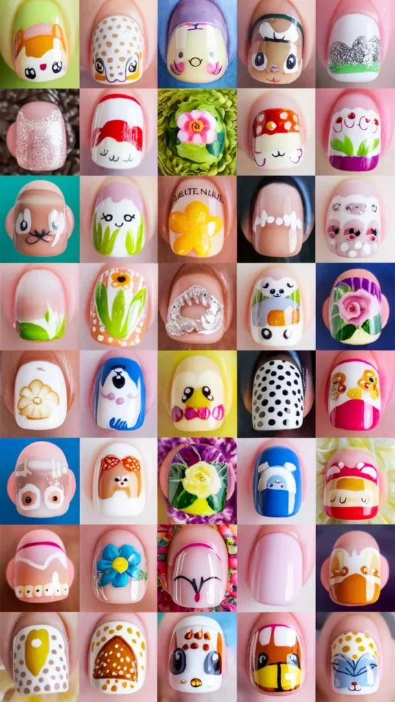 30+ Images of Cute Nails Ideas for Matching with Your Outfits