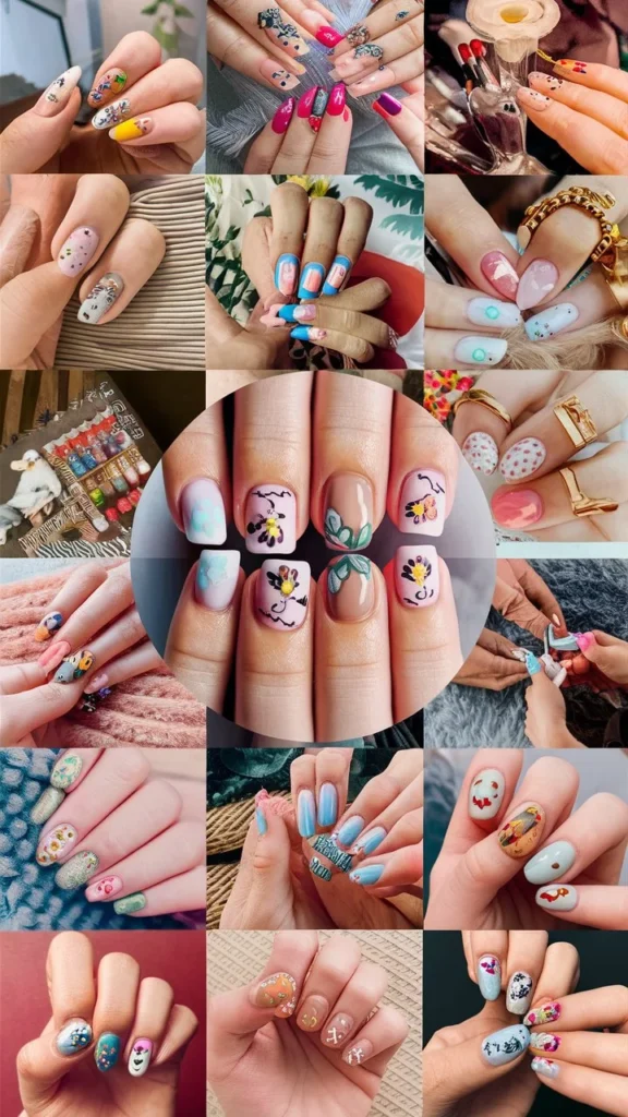 30+ Cute Nail Ideas to Spark Joy in Your Home Manicure