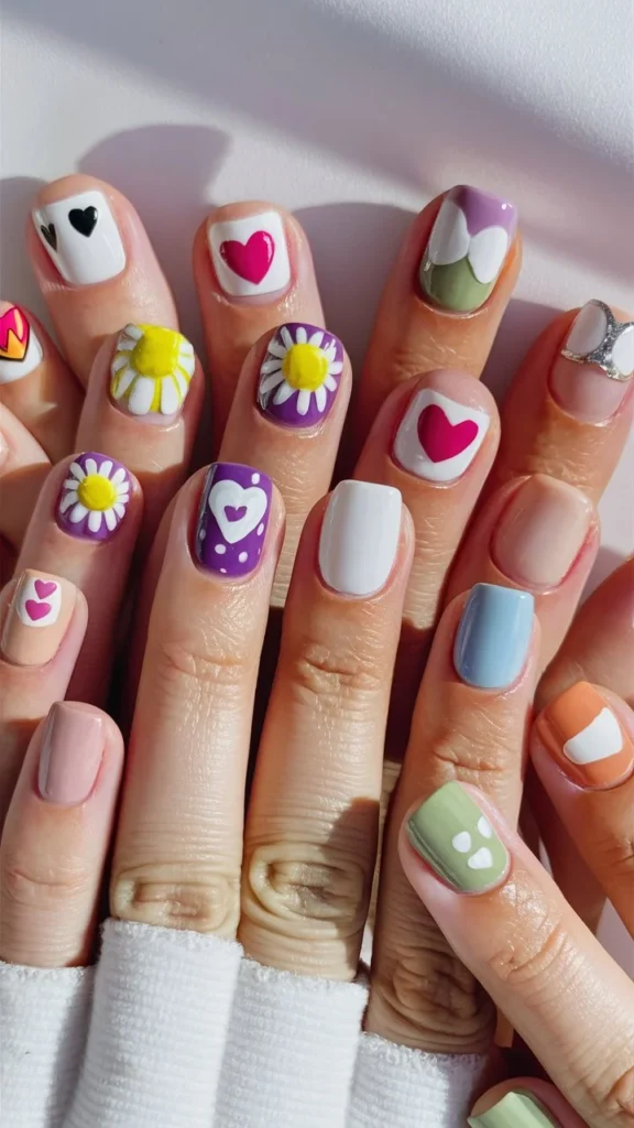 30+ Cute Nail Ideas to Spark Joy in Your Home Manicure