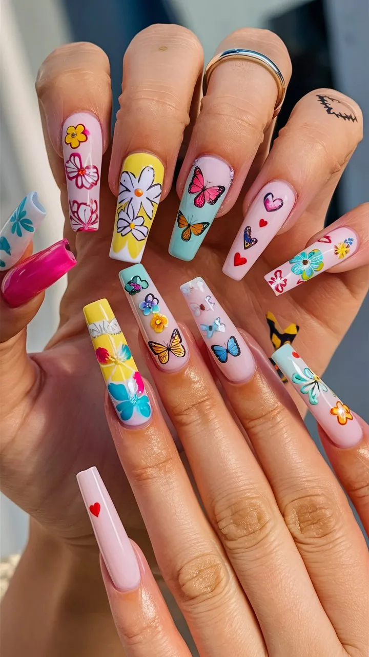 30+ Stunningly Cute Long Nail Ideas to Inspire Your Next Manicure