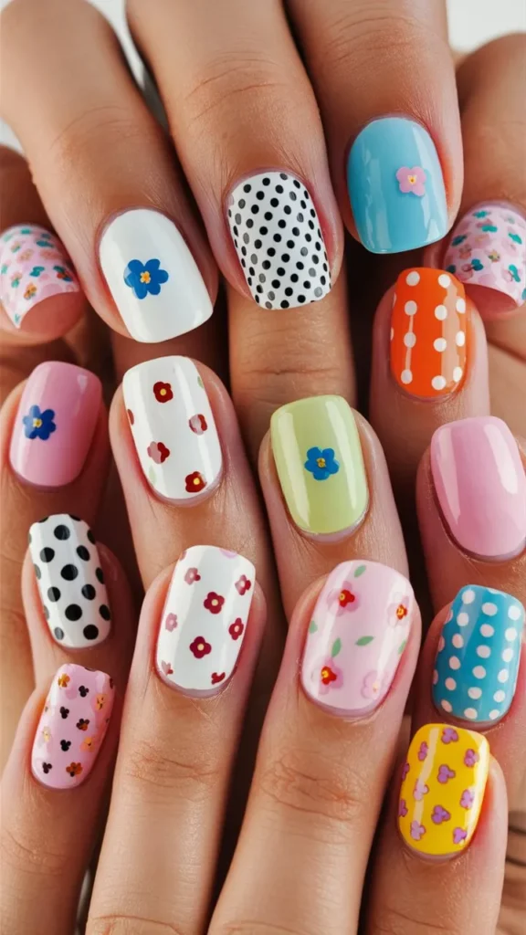 30+ Images of Cute Nail Ideas for School