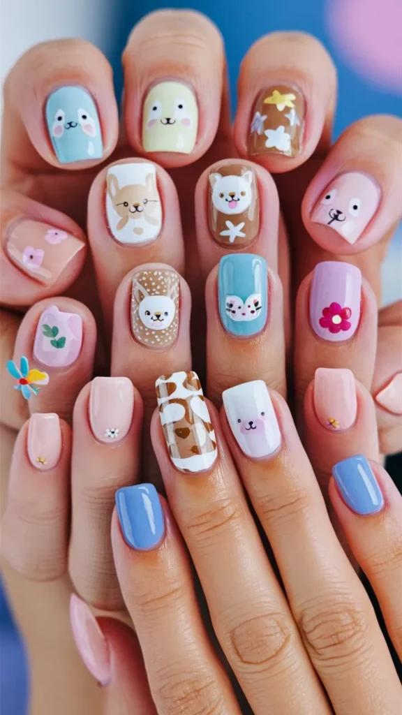 30+ Images of Cute Nail Ideas for School