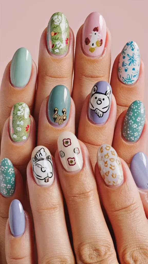 30+ Images of Cute Nails Ideas: Oval Perfection for Your Next Manicure