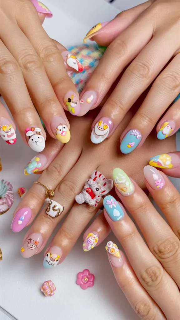 30+ Images of Cute Gel Nail Ideas