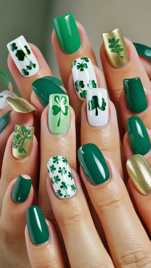 30+ Images of Cute Green Nail Ideas