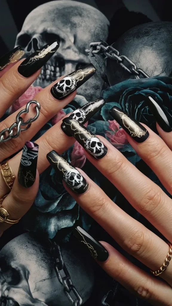 30+ Images of Cute Grunge Nail Ideas