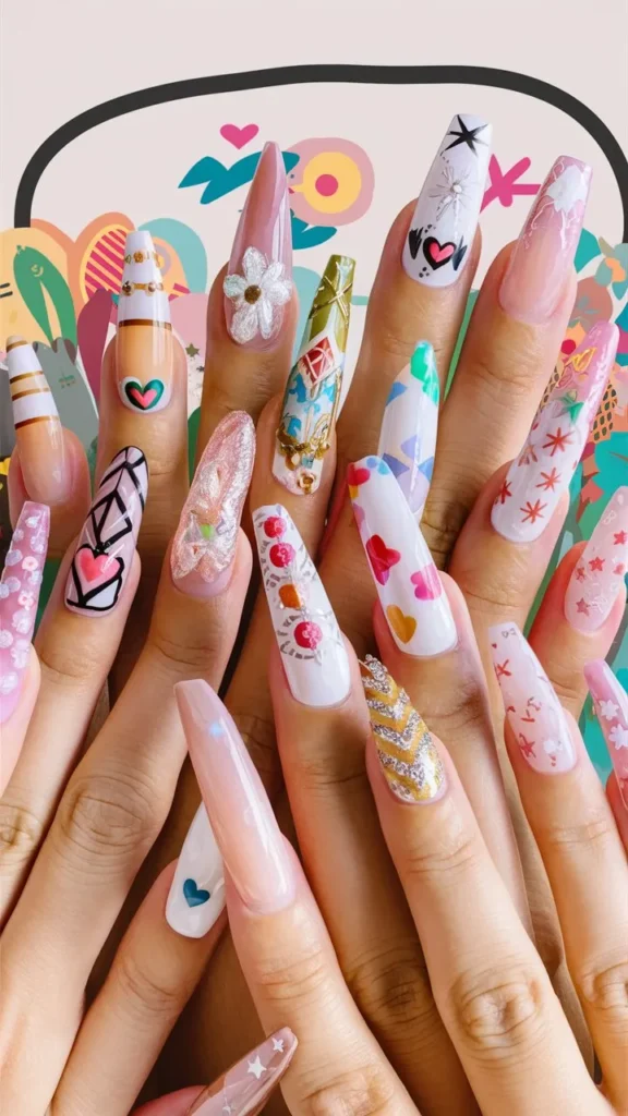 30+ Images of Cute Extra Long Nails Ideas for Bold and Beautiful Looks