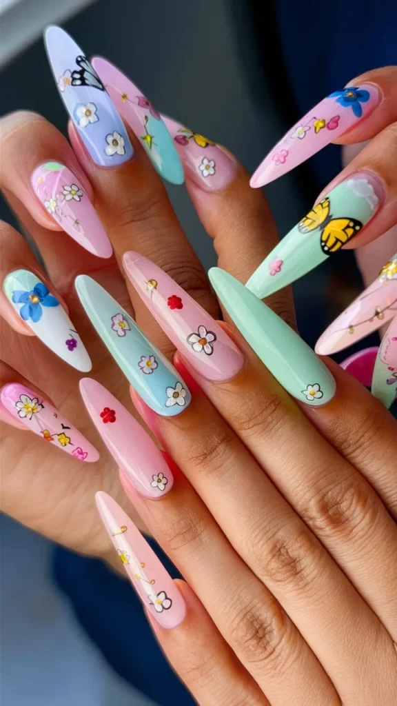 30+ Stunningly Cute Long Nail Ideas to Inspire Your Next Manicure