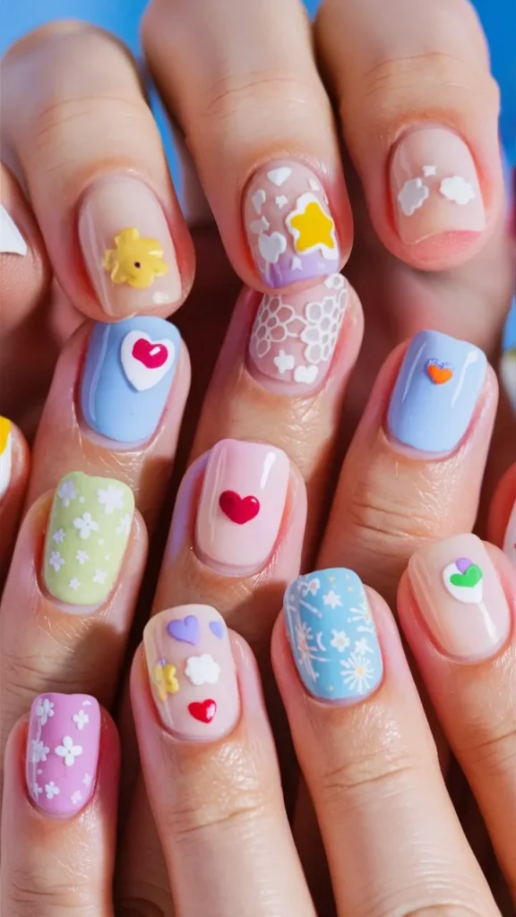 30+ Images of Cute Nail Ideas for School