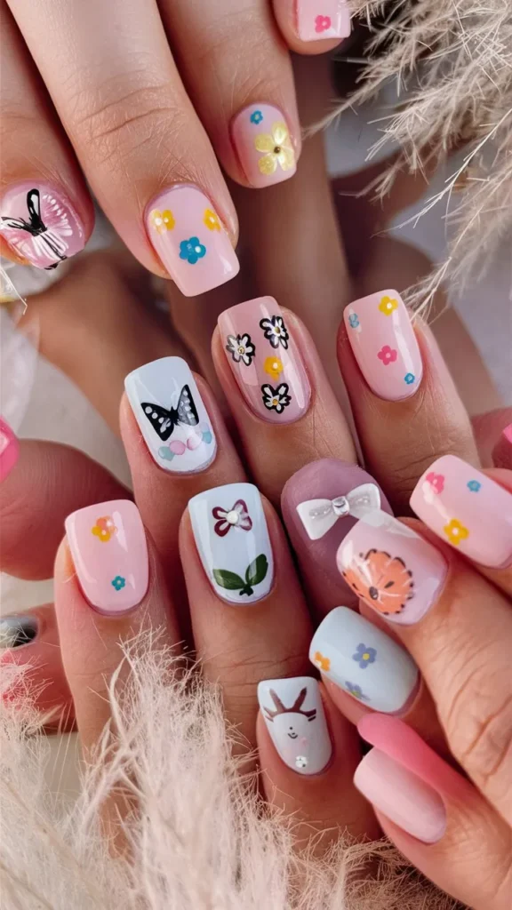 30+ Images of Cute Nail Ideas for School