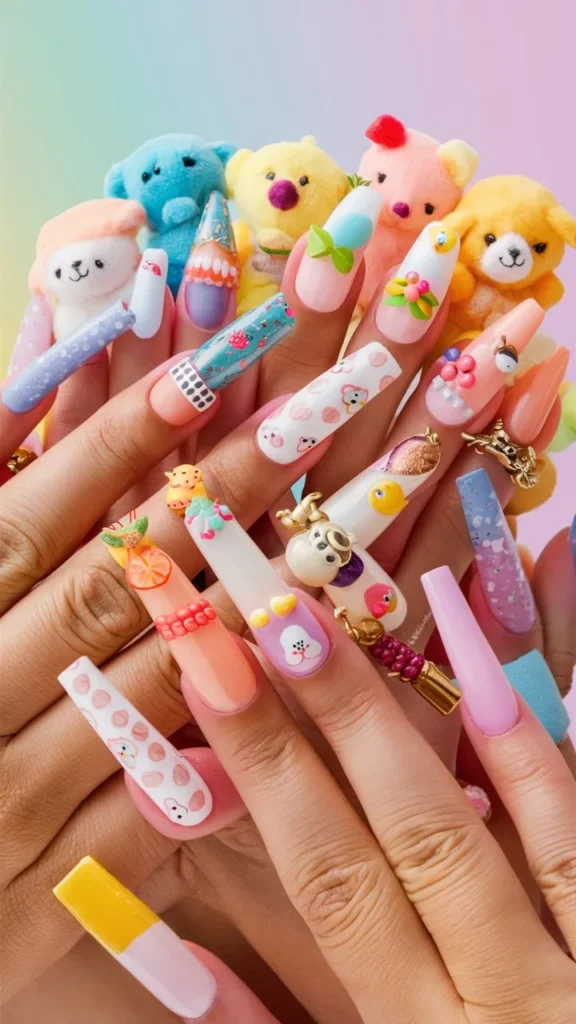 30+ Images of Cute Extra Long Nails Ideas for Bold and Beautiful Looks