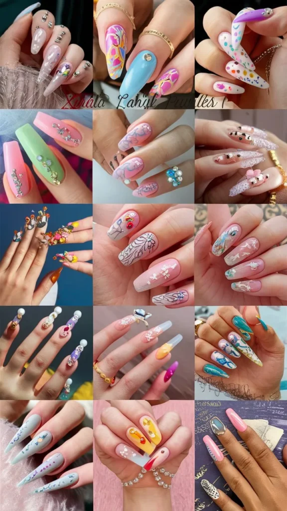 30+ Images of Cute Extra Long Nails Ideas for Bold and Beautiful Looks