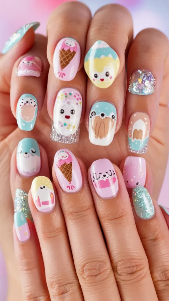 30+ Images of Cute Nails Ideas for Matching with Your Outfits