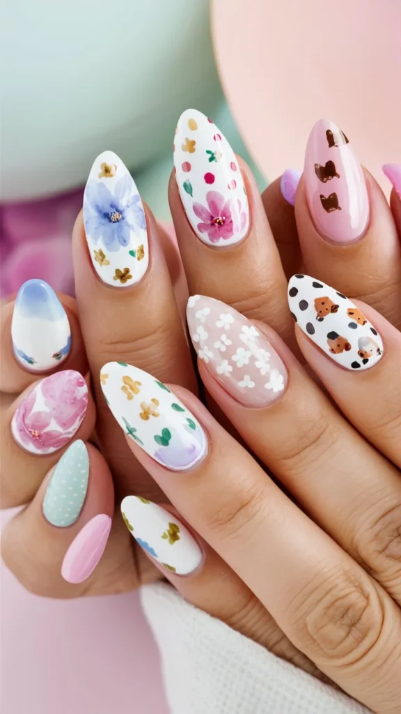 30+ Cute Nail Ideas to Spark Joy in Your Home Manicure