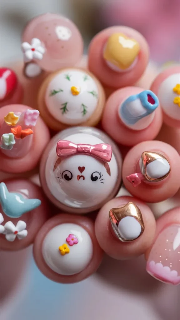 30+ Images of Cute Nails Ideas Round: Perfect Styles for Every Occasion