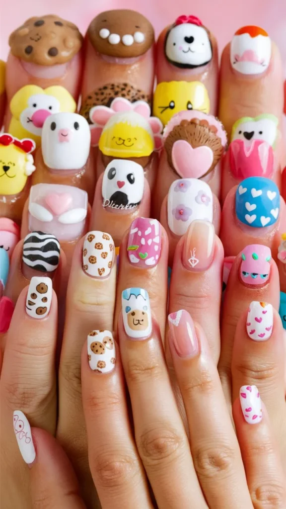 30+ Images of Cute Nails Ideas for Matching with Your Outfits