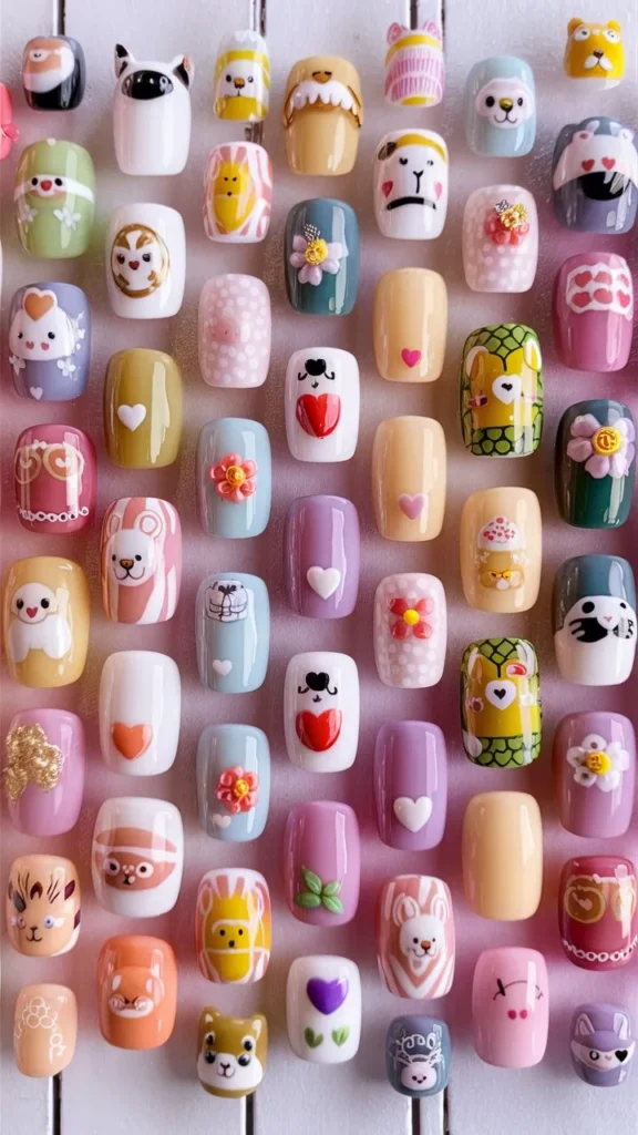 30+ Images of Cute Nails Ideas for Matching with Your Outfits