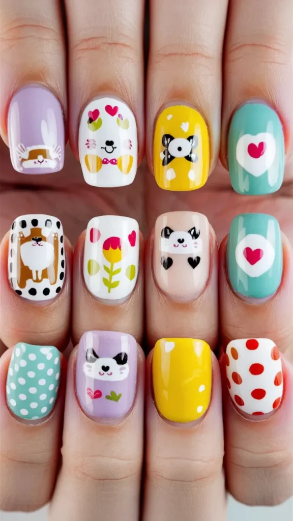 30+ Images of Cute Nails Ideas for Matching with Your Outfits