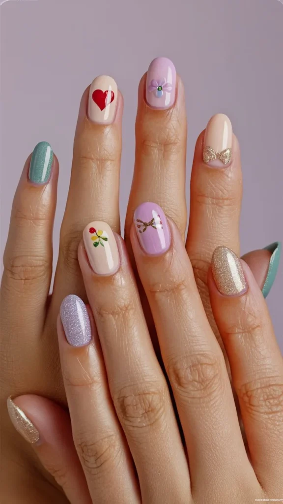 30+ Images of Cute Nails Ideas for Matching with Your Outfits