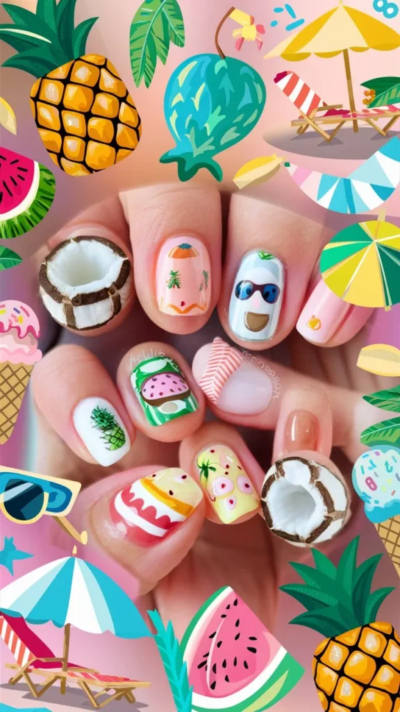 30+ Images of Cute Nail Ideas for Summer