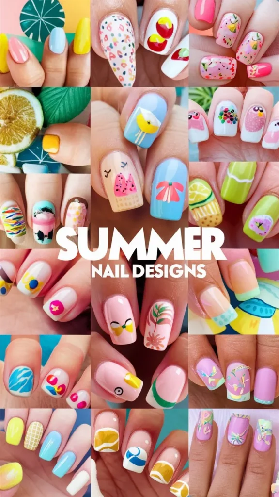 30+ Images of Cute Nail Ideas for Summer