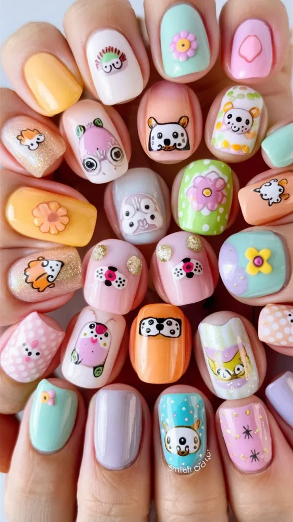 30+ Images of Cute Nails Ideas for Matching with Your Outfits