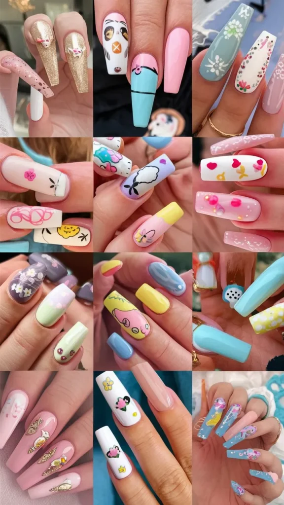 30+ Stunningly Cute Long Nail Ideas to Inspire Your Next Manicure