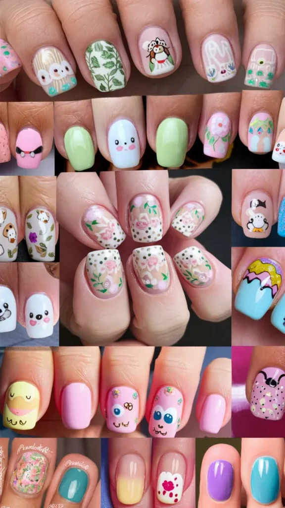 30+ Images of Cute Nails Ideas for Matching with Your Outfits