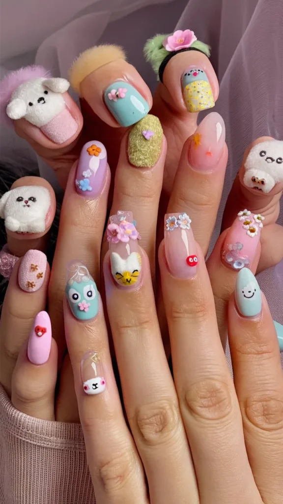 30+ Images of Cute Gel Nail Ideas