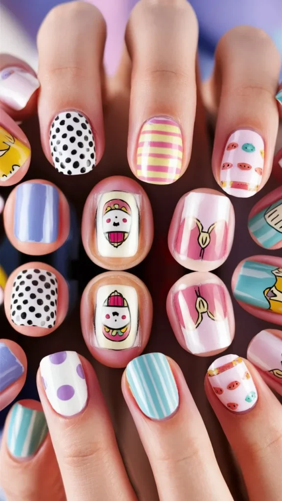 30+ Images of Cute Nail Ideas for School