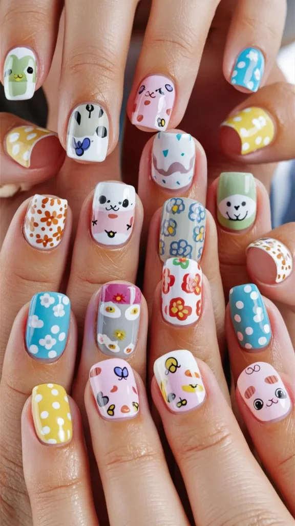 30+ Images of Cute Nails Ideas for Matching with Your Outfits