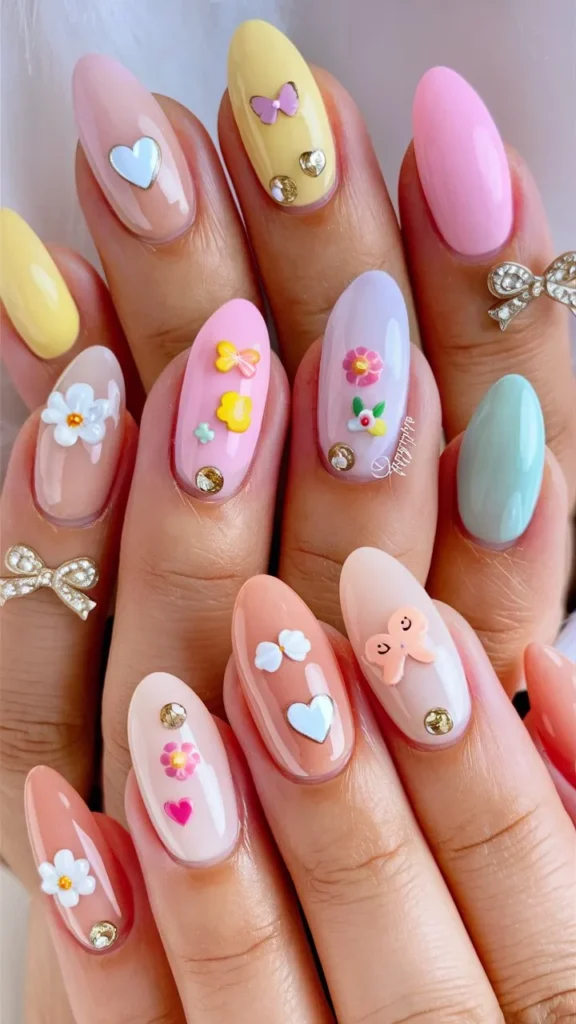 30+ Images of Cute Nails Ideas: Oval Perfection for Your Next Manicure