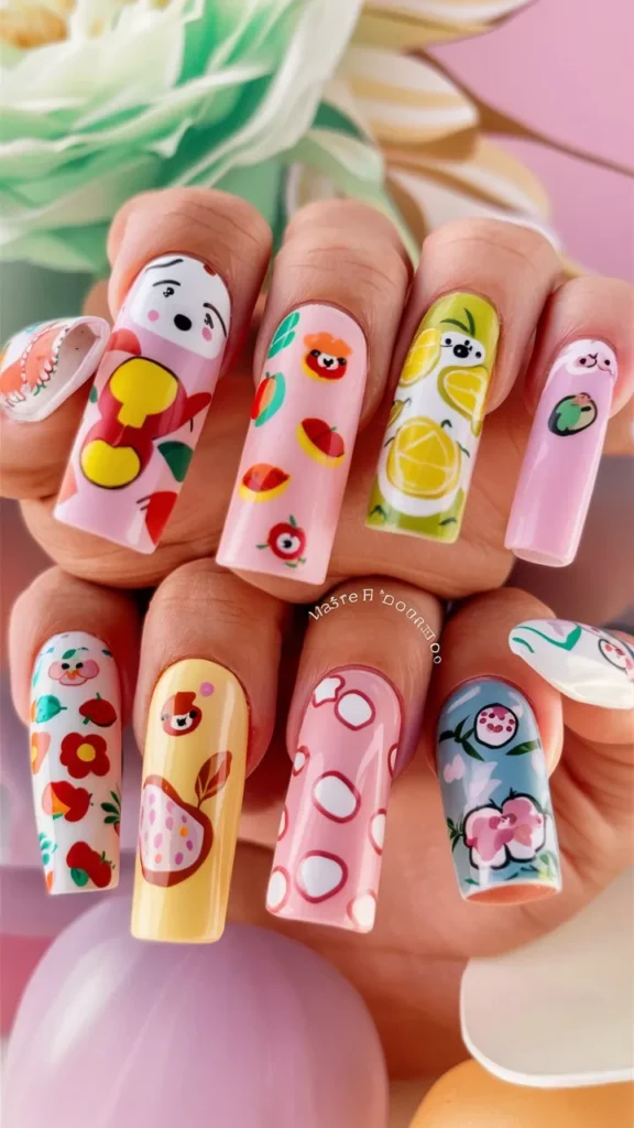 30+ Images of Cute Nails Ideas for Matching with Your Outfits