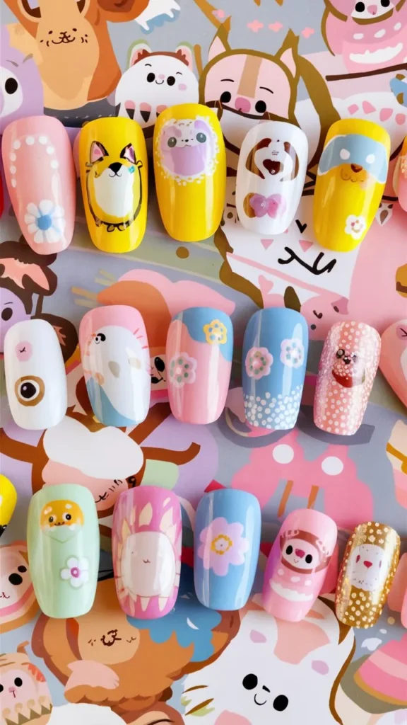 30+ Images of Cute Nails Ideas for Matching with Your Outfits