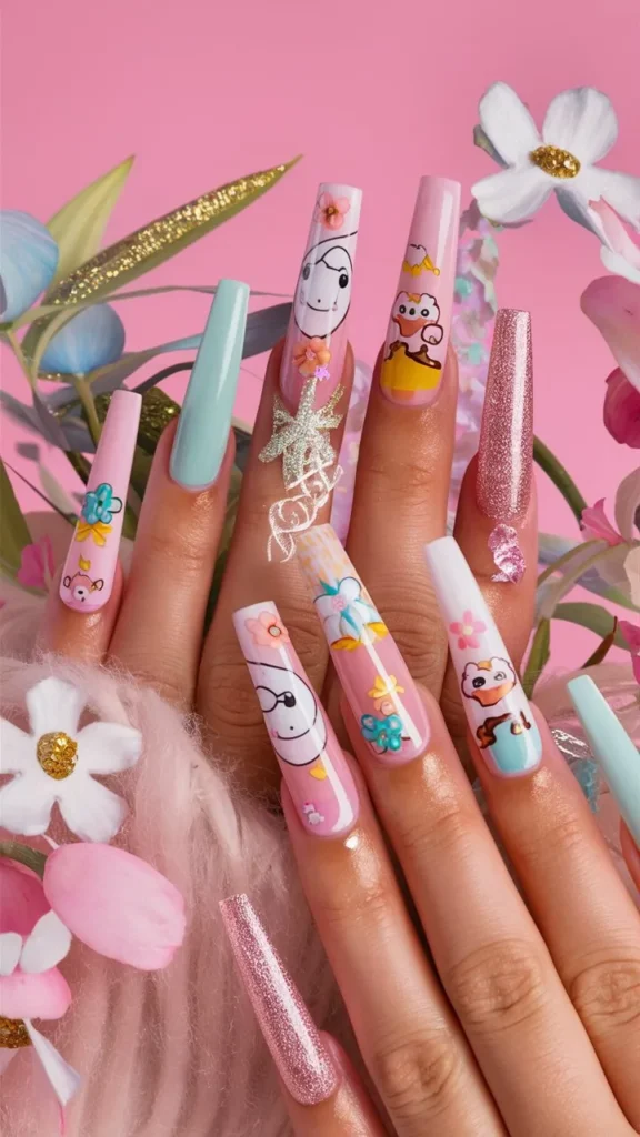 30+ Stunningly Cute Long Nail Ideas to Inspire Your Next Manicure